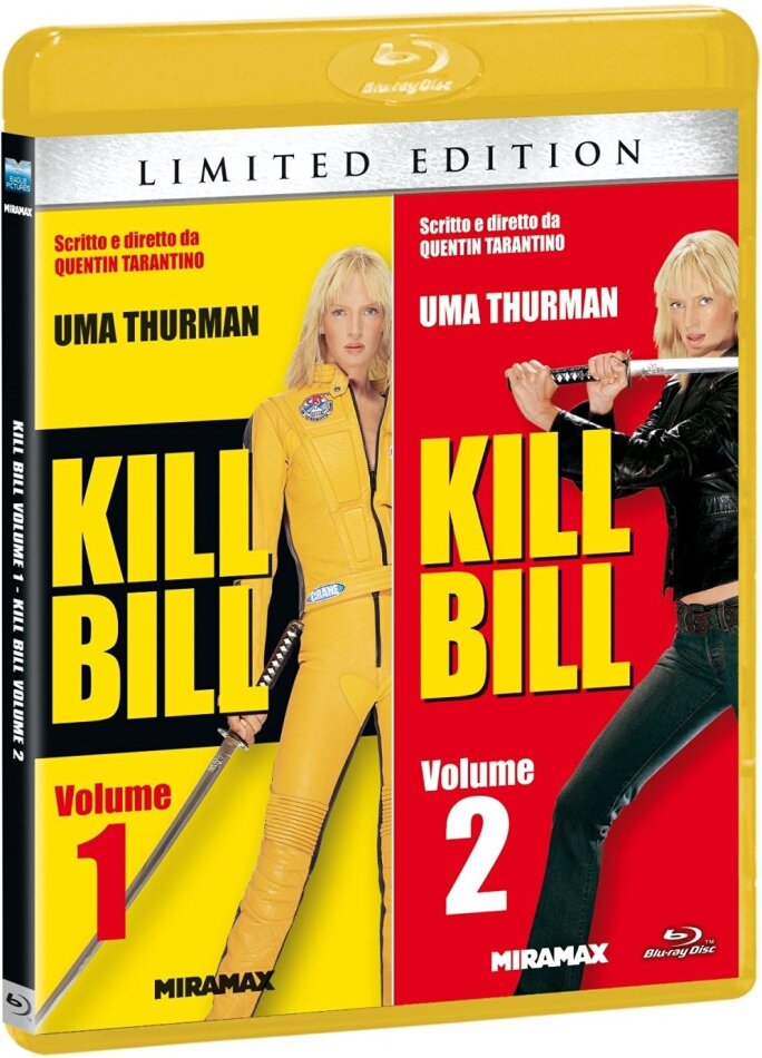 Kill Bill - Vol. 1 & 2 Edizione Limitata, 2 Blu-ray