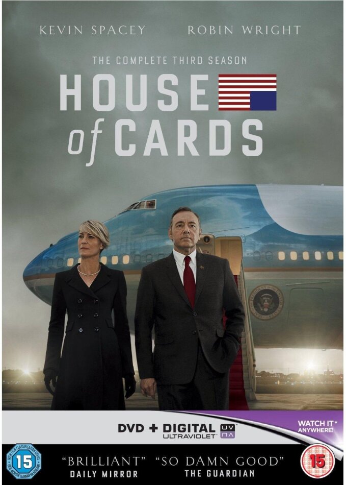 House Of Cards - Season 3 4 DVD
