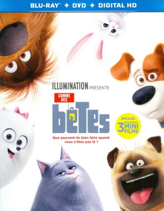 Comme des b&ecirc;tes (2016) (2 Blu-ray + DVD)
