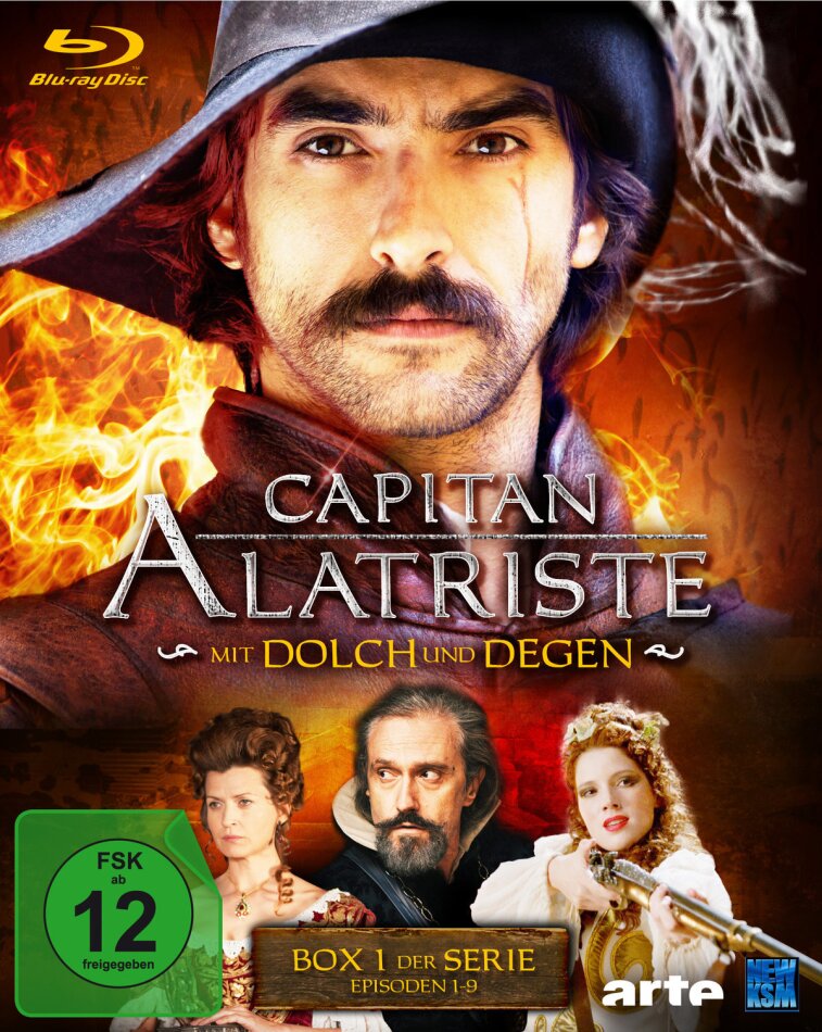 Capitan Alatriste - Mit Dolch und Degen - Box 1 3 Blu-ray