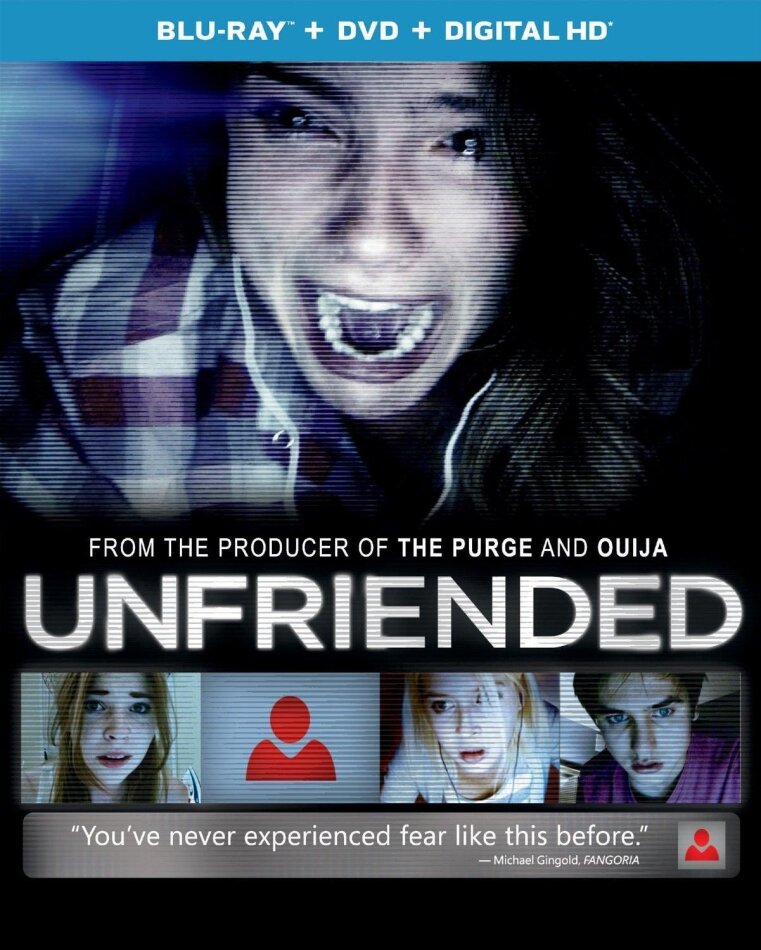 Unfriended (2014) Blu-ray + DVD