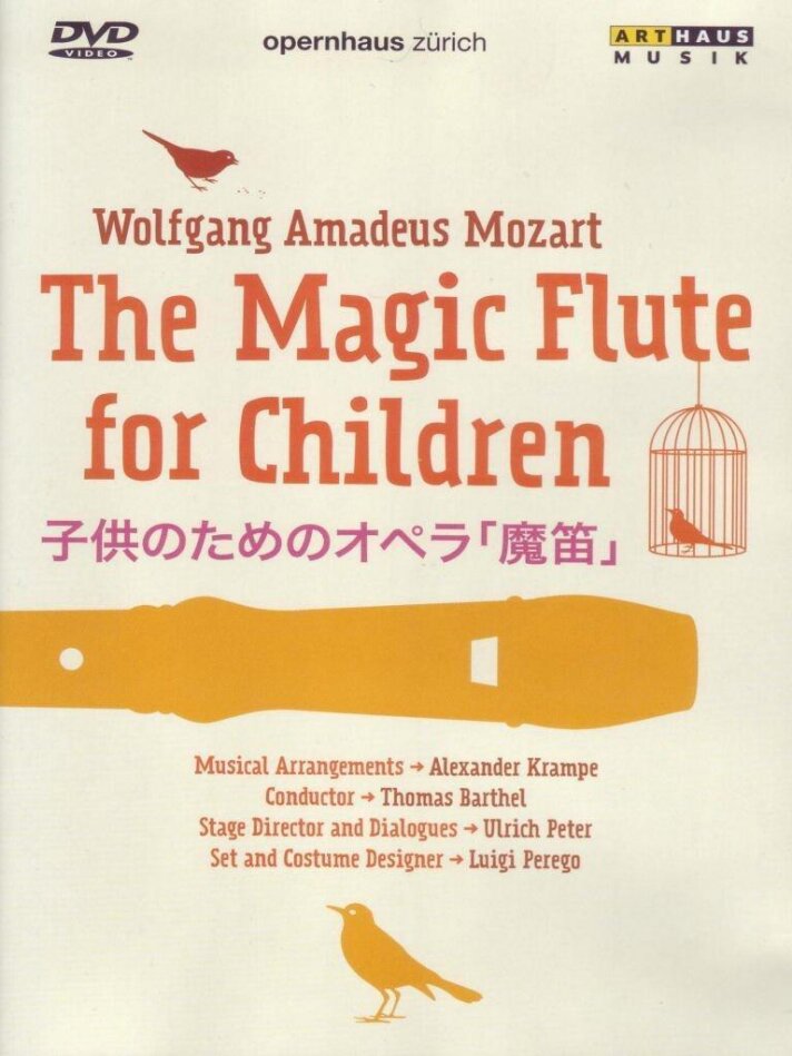 Opernhaus Zürich & Thomas Barthel - Mozart - The Magic Flute for Children Arthaus Musik