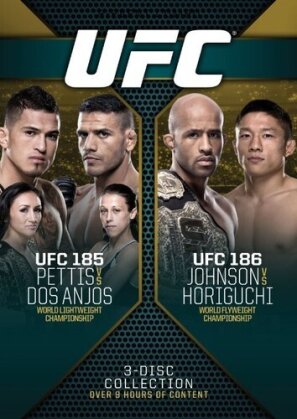 UFC 185/186 (3 DVDs)