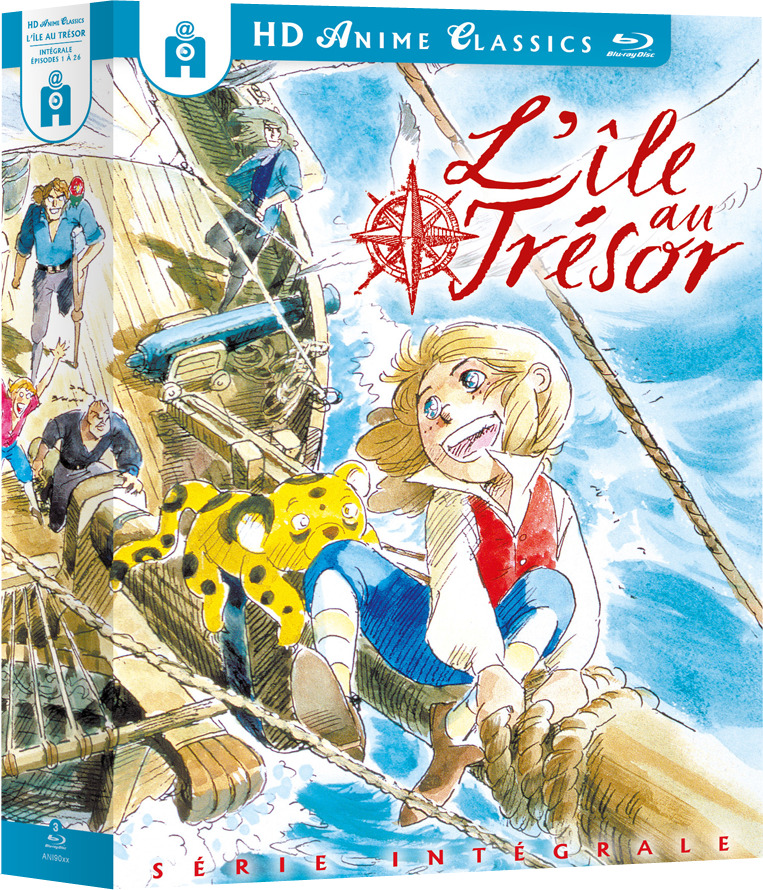 L'île au trésor - Intégrale (1978) Anime Classics, 3 Blu-ray
