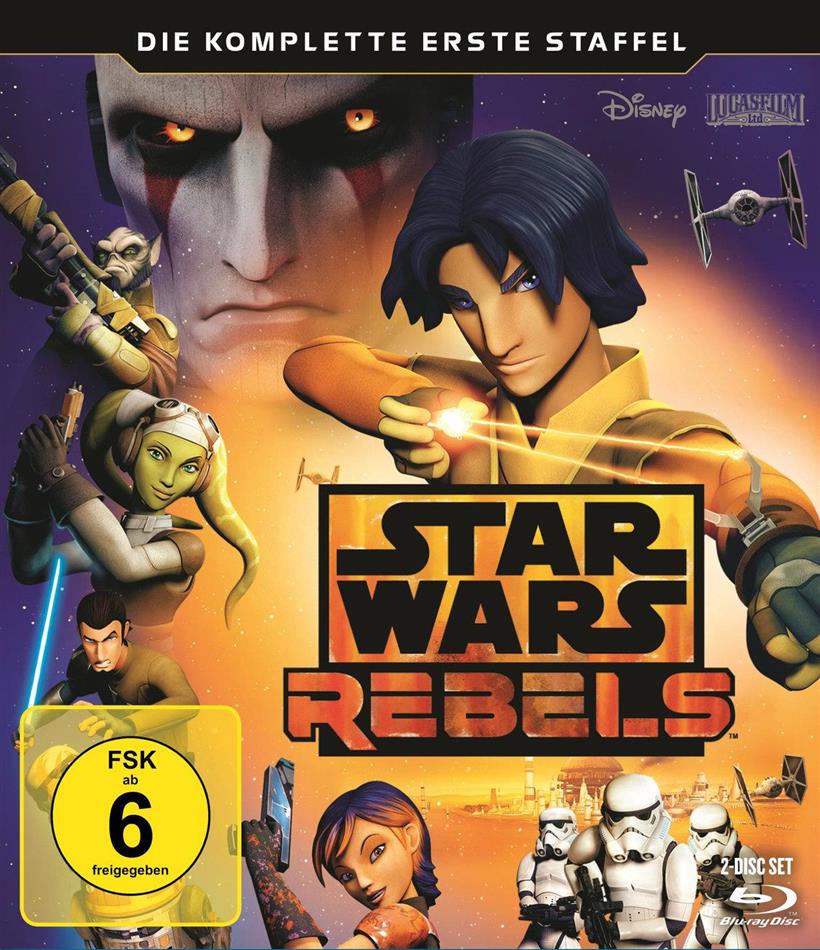 Star Wars Rebels - Staffel 1 2 Blu-rays
