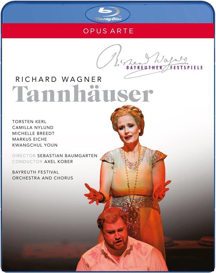 Bayreuther Festspiele Orchestra, Axel Kober & Torsten Kerl - Wagner - Tannhäuser Opus Arte, 2 Blu-ray