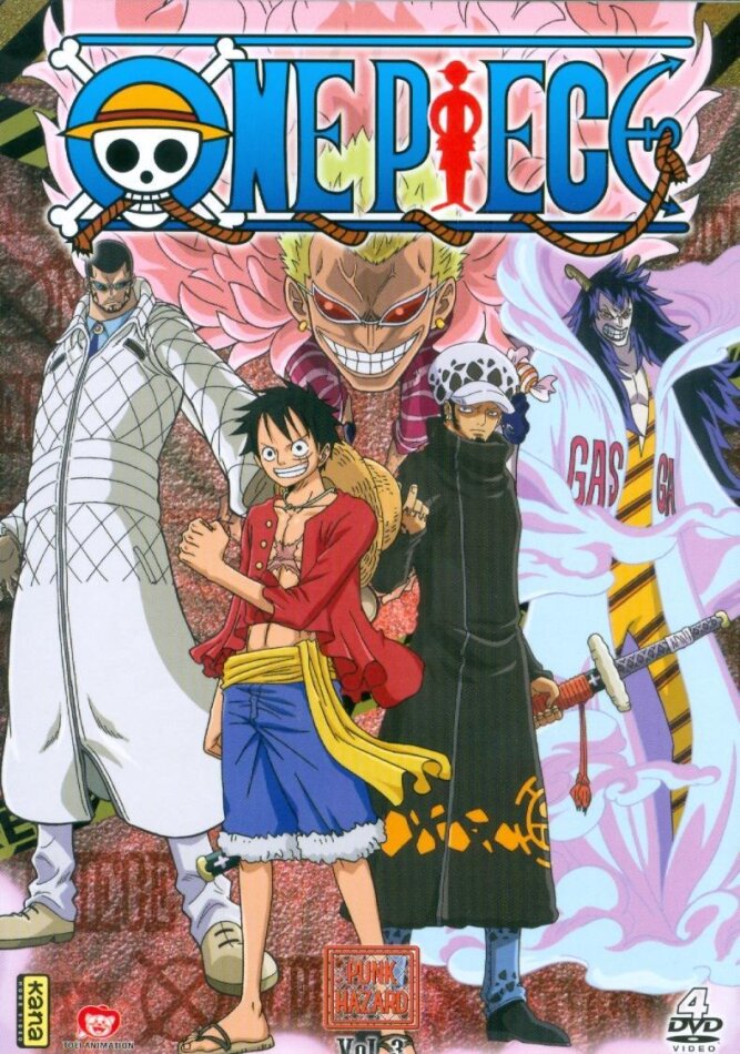 One Piece - Punk Hazard Vol. 3 4 DVD