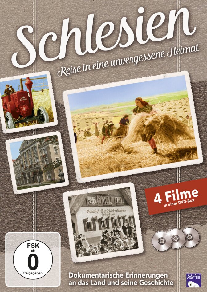 Schlesien - Reise in eine unvergessene Heimat 4 DVDs