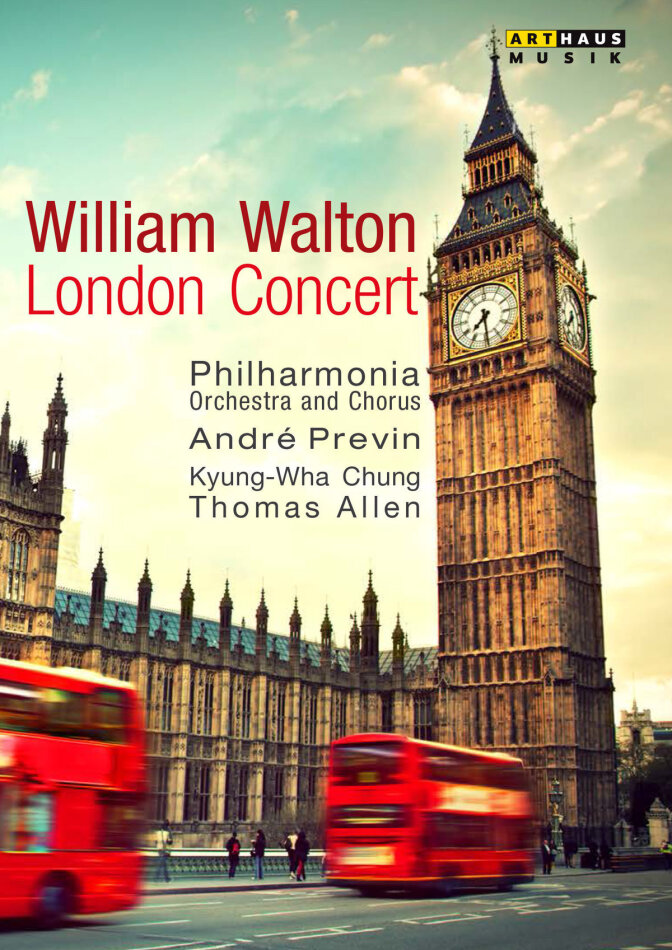 Philharmonia Orchestra & André Previn (*1929) - Walton - London Concert Arthaus Musik