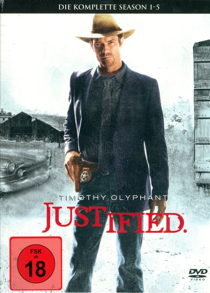 Justified - Staffeln 1-5 (Digistack & Schuber) 15 DVDs