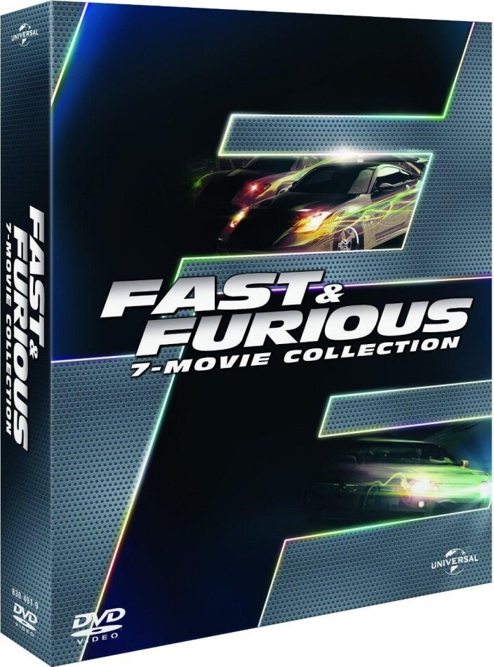 Fast & Furious 1-7 - 7-Movie Collection 7 DVD