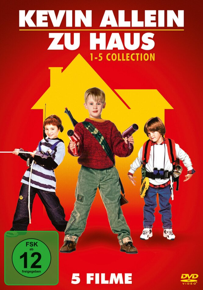 Kevin allein zu Haus - 1 - 5 Collection 5 DVDs