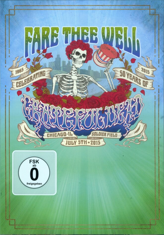 Grateful Dead - Fare Thee Well - Celebrating 50 Years of Grateful Dead 2 DVDs