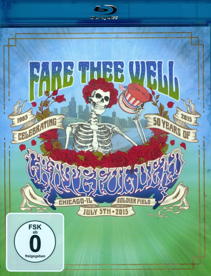 Grateful Dead - Fare Thee Well - Celebrating 50 Years of Grateful Dead 2 Blu-rays