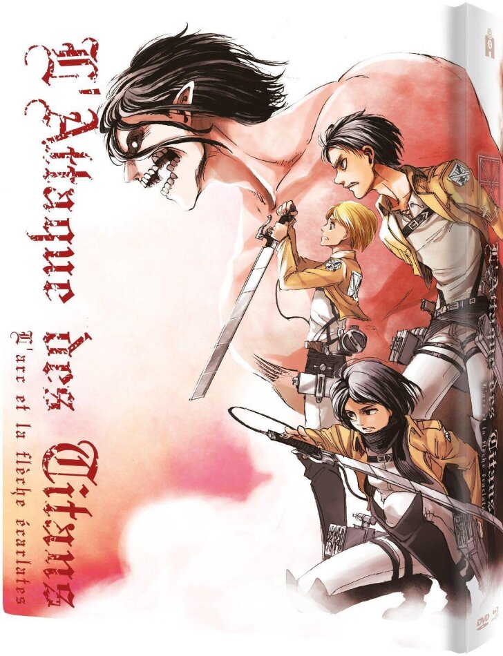 L'attaque des Titans - Film 1 - L’arc et la flèche écarlate Édition Collector, Mediabook, Blu-ray + DVD