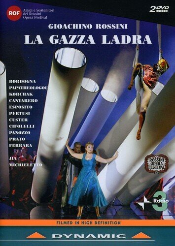 Orchestra Haydn Di Bolzano E Trento, Lü Jia & Paolo Bordogna - Rossini - La gazza ladra Dynamic, 2 DVDs