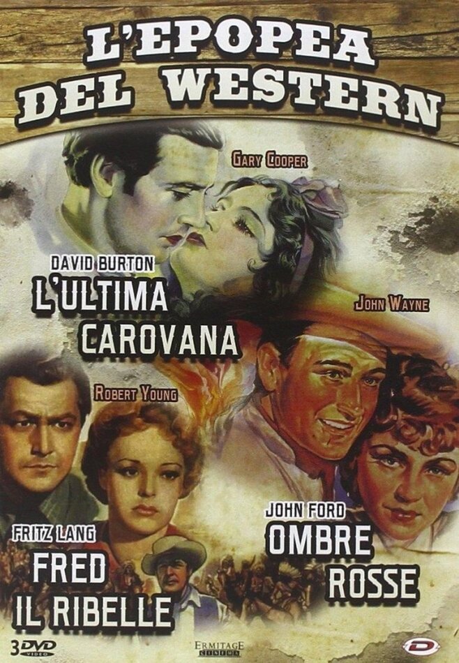 L'epopea del Western n/b, 3 DVD