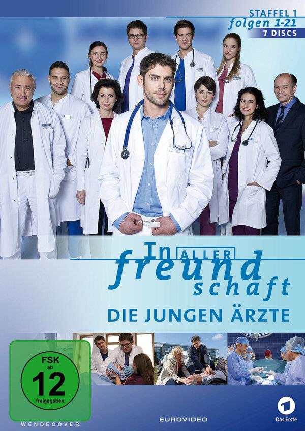 In aller Freundschaft - Die jungen Ärzte - Staffel 1 Teil 1 - Folgen 1-21 7 DVDs