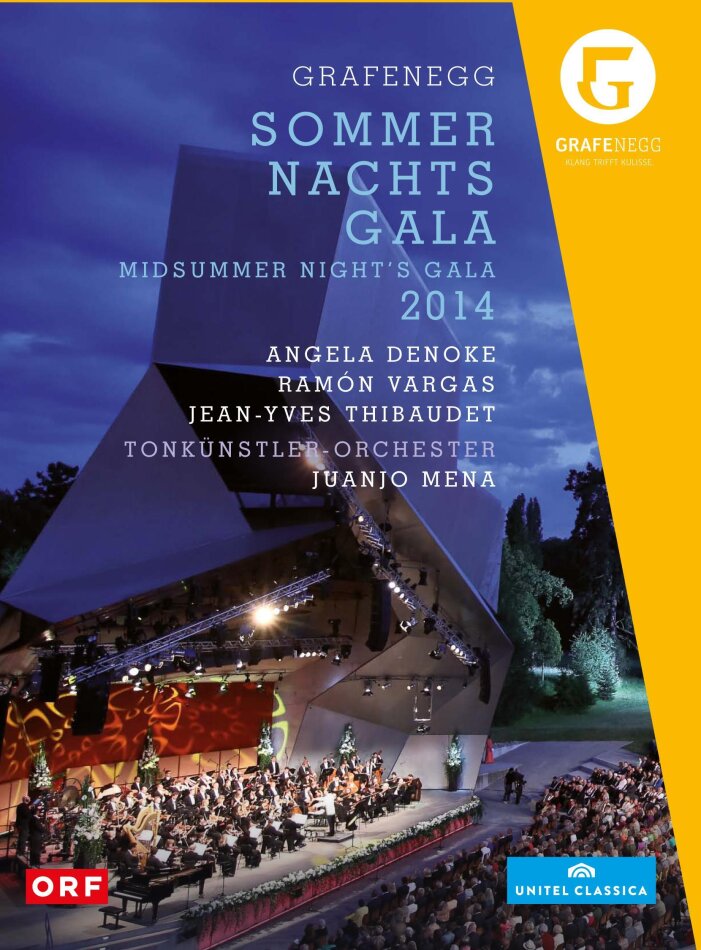 Tonkünstler-Orchester Niederösterreich, Juanjo Mena & Jean-Yves Thibaudet - Grafenegg Sommernachtsgala 2014 Euro Arts, Unitel Classica