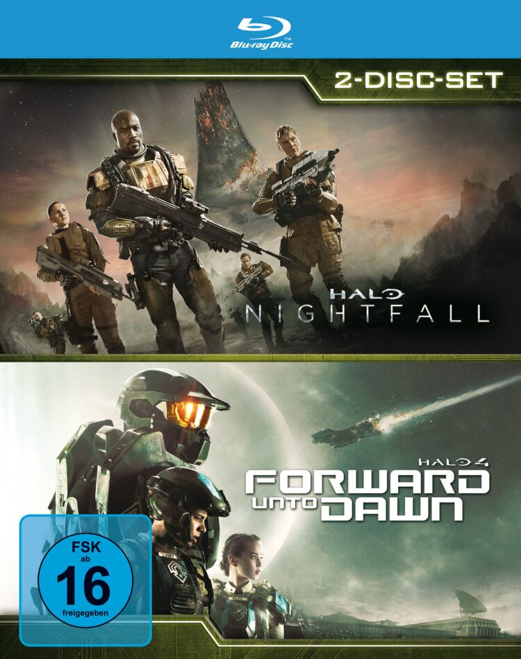 Halo: Nightfall / Halo 4: Forward Unto Dawn Limited Edition, 2 Blu-rays