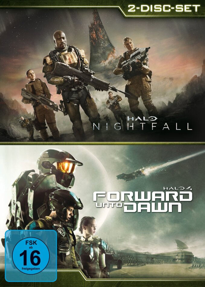 Halo: Nightfall / Halo 4: Forward Unto Dawn Limited Edition, 2 DVDs
