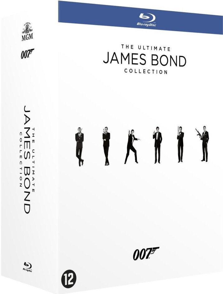 James Bond Collection inclus espace réservé à Spectre, 24 Blu-ray