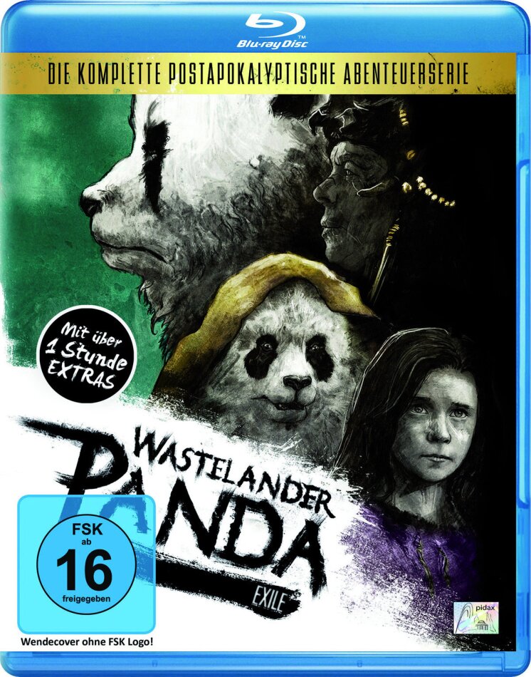 Wastelander Panda: Exile - Die komplette postapokalyptische Abenteuerserie