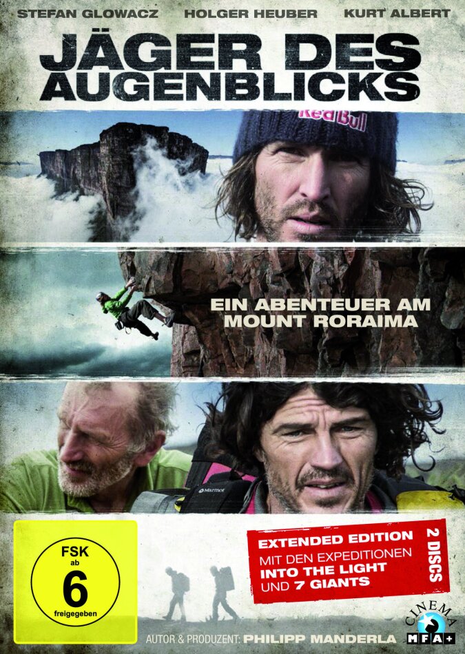 Jäger des Augenblicks - Ein Abenteuer am Mount Roraima (2013) Extended Edition, 2 DVDs