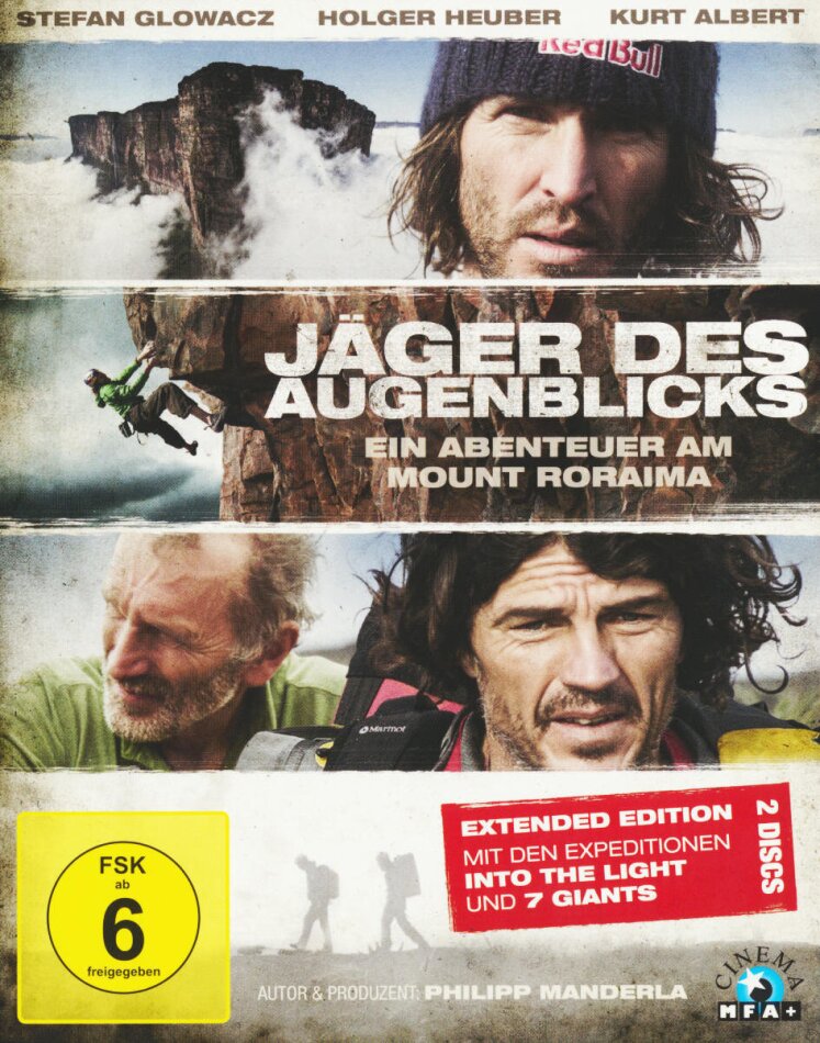 Jäger des Augenblicks - Ein Abenteuer am Mount Roraima (2013) Extended Edition, 2 Blu-rays