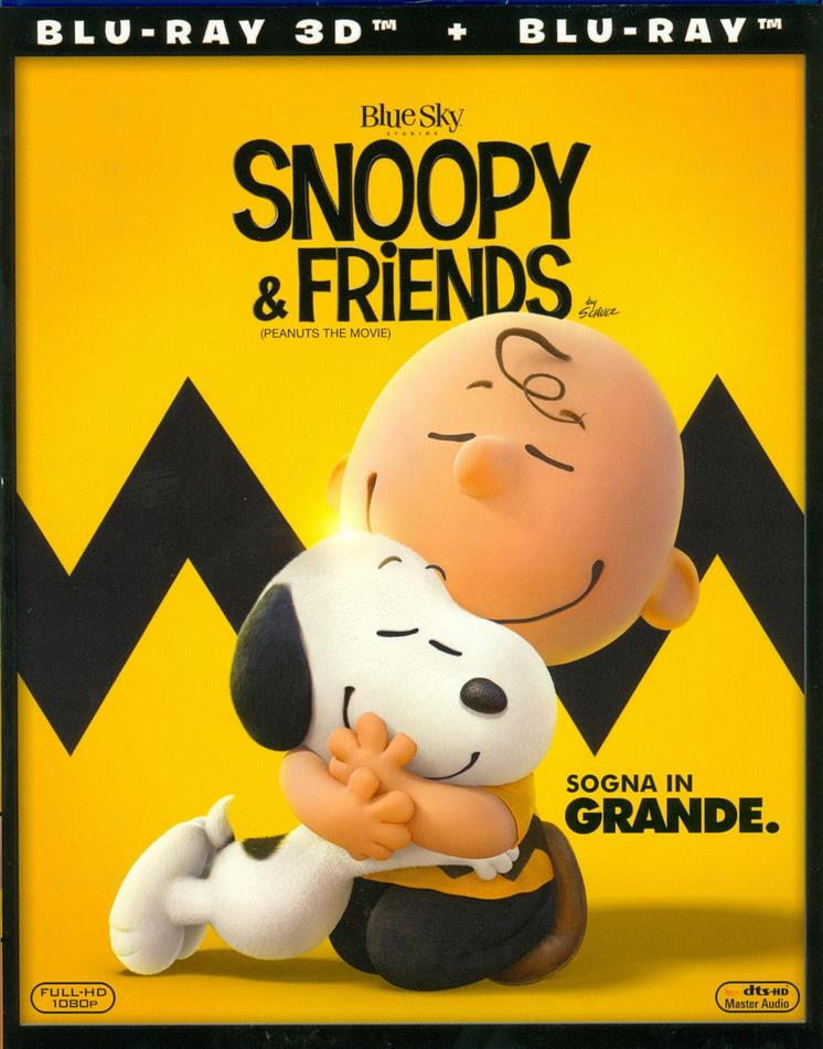 Snoopy & Friends (2015) Blu-ray 3D + Blu-ray