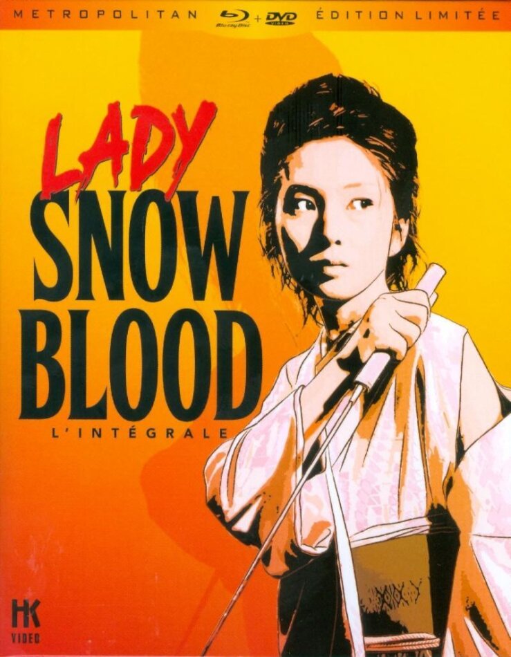 Lady Snowblood - L'intégrale (1973) Blu-ray + DVD + Book