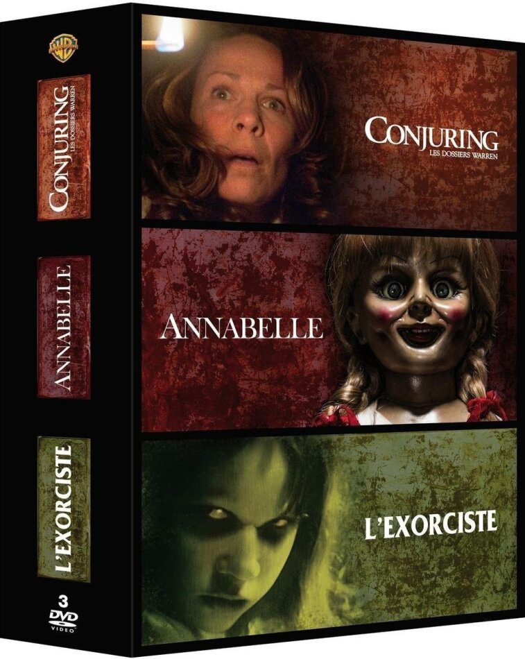 Conjuring: Les Dossiers Warren / Annabelle / L'Exorciste 3 DVD