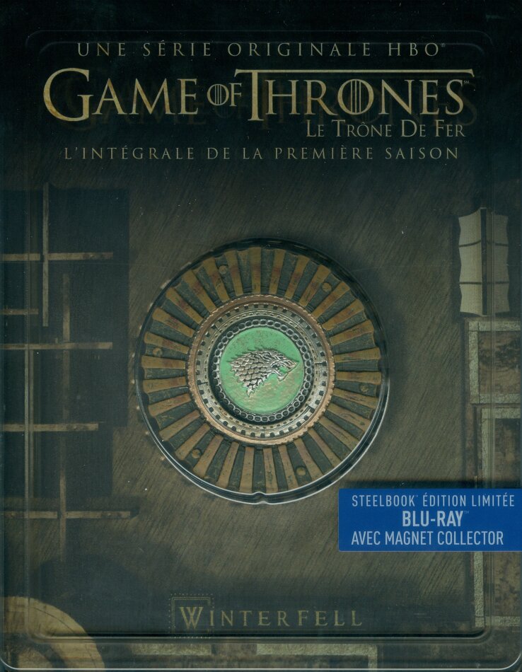 Game of Thrones - Saison 1 avec Magnet Collector, Steelbook, Édition Limitée, 5 Blu-ray