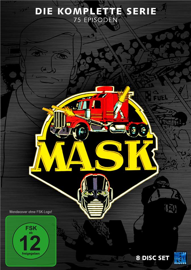 MASK - Die komplette Serie Neuauflage, 8 DVDs