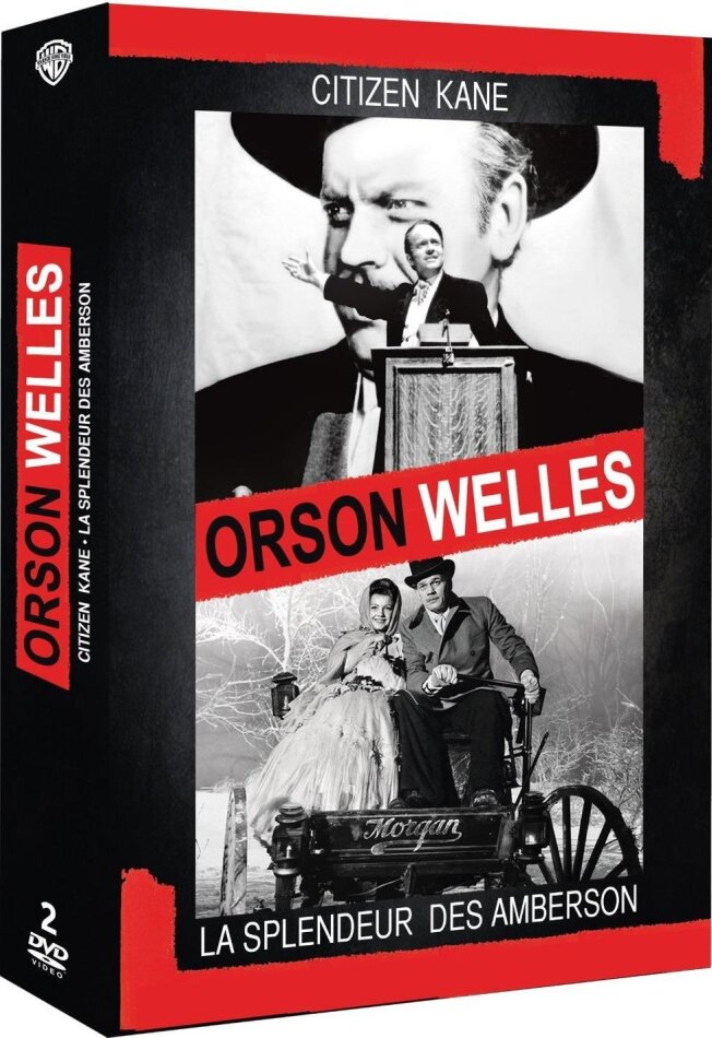 Orson Welles - Citizen Kane / La Splendeur des Amberson s/w, 2 DVDs