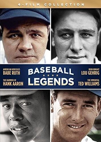 Baseball Legends - 4-Film Collection Box, 4 DVDs