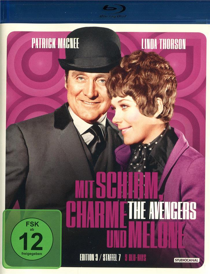 Mit Schirm, Charme und Melone - Edition 3 - Staffel 7 9 Blu-rays