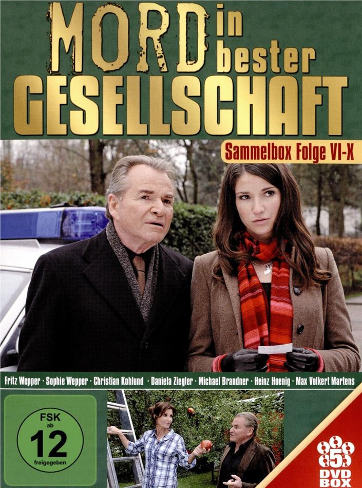 Mord in bester Gesellschaft - Sammelbox Folge 6-10 5 DVDs