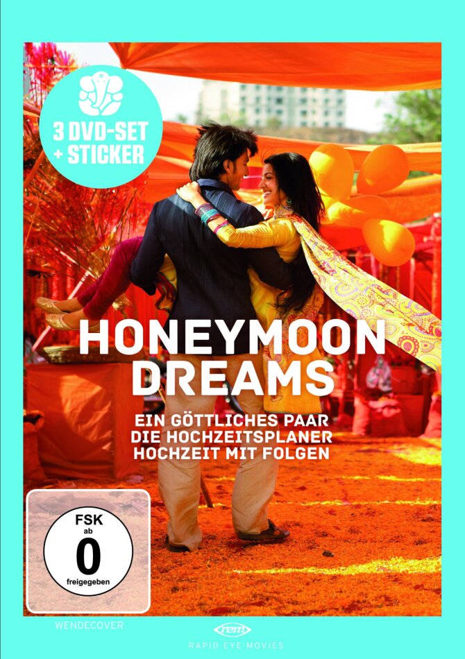 Honeymoon Dreams - Ein Göttliches Paar / Die Hochzeitsplaner / Hochzeit mit Folgen 3 DVD