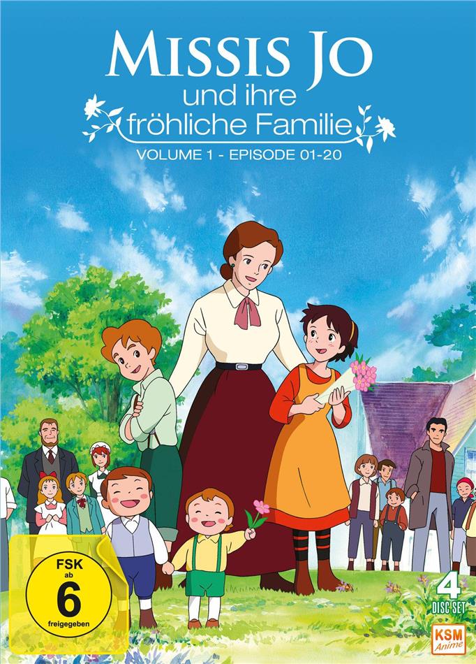 Missis Jo und ihre fröhliche Familie - Staffel 1 - Vol. 1 4 DVDs