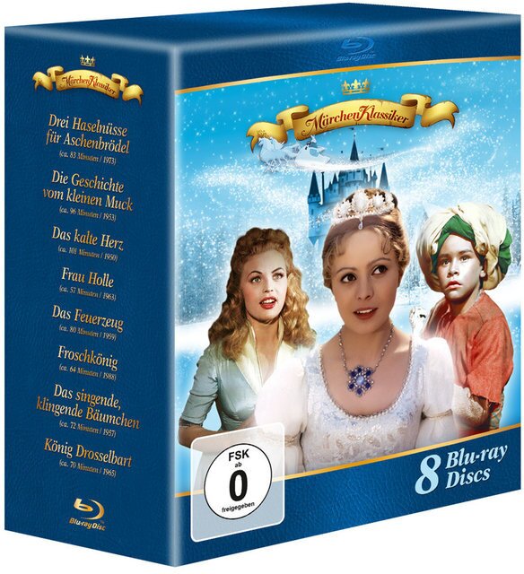 Märchen Klassiker Fairy tale classics, 8 Blu-rays