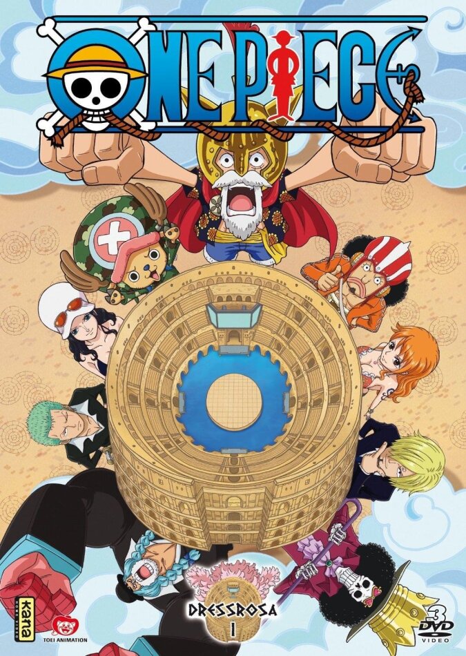 One Piece Dressrosa - Vol. 1 3 DVD