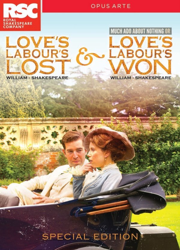 Love's Labour's Lost / Love's Labour's Won Opus Arte, Special Edition, 2 DVDs