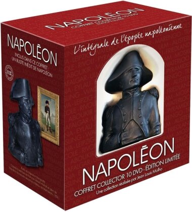 Napoléon - l'integrale de l'épopée napoléonienne (+ Büste, Collector's Edition, 10 DVDs)