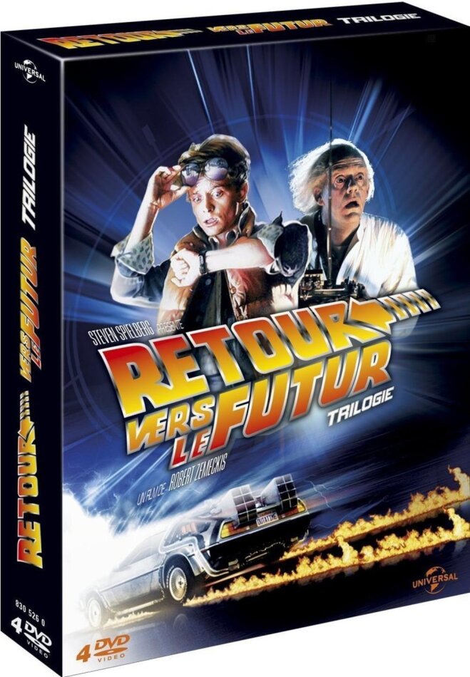 Retour vers le futur - Trilogie Édition 30ème Anniversaire, 4 DVD