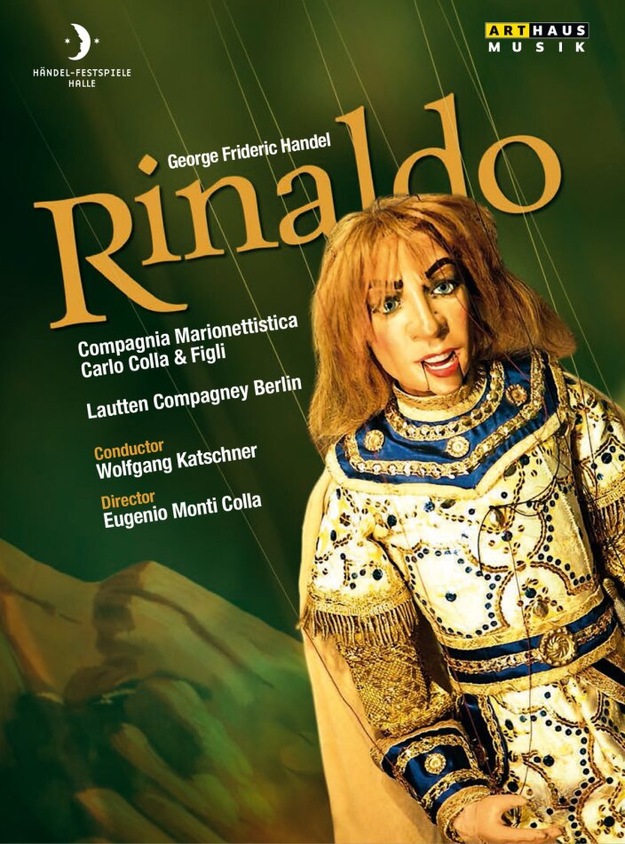 Lautten Compagney Berlin, Compagnia Marionettistica Carlo Colla & Figli & Wolfgang Katschner - Händel - Rinaldo Arthaus Musik, DVD + 2 CDs