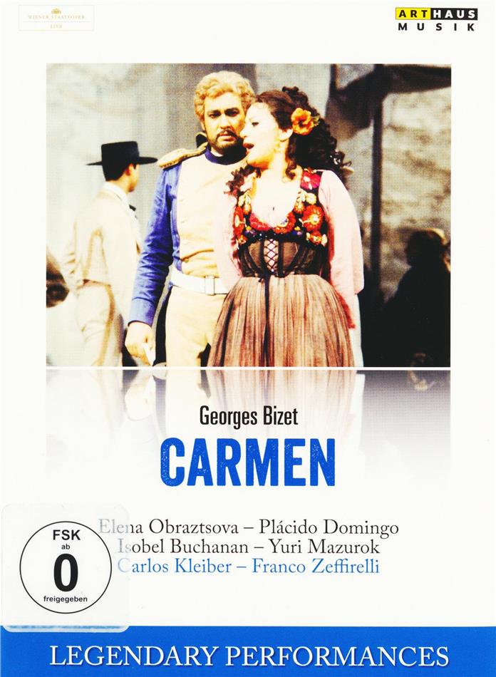 Wiener Staatsoper, Carlos Kleiber & Elena Obraztsova - Bizet - Carmen Arthaus Musik, Legendary Performances