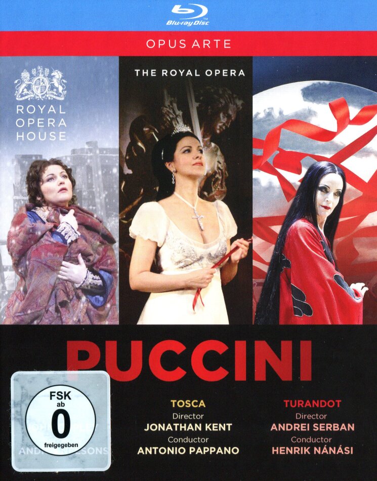 Orchestra of the Royal Opera House - Puccini - La Bohème / Tosca / Turandot Opus Arte, 3 Blu-rays