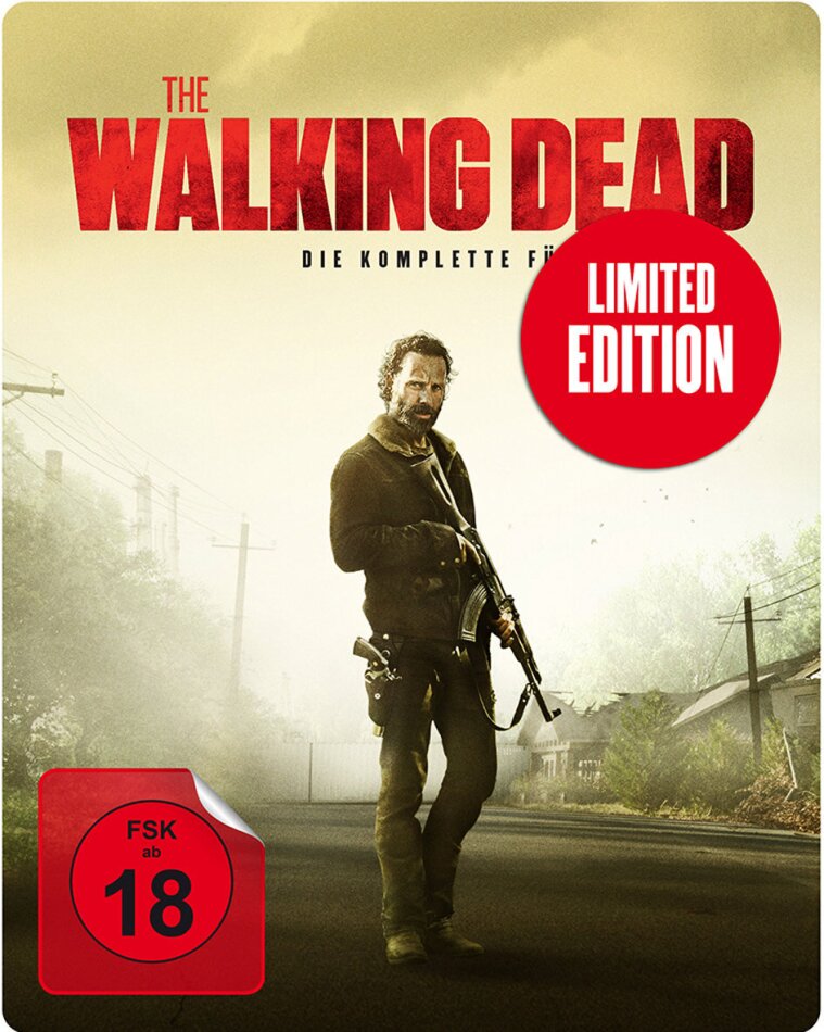 The Walking Dead - Staffel 5 Limited Edition, Steelbook, Uncut, 6 Blu-rays