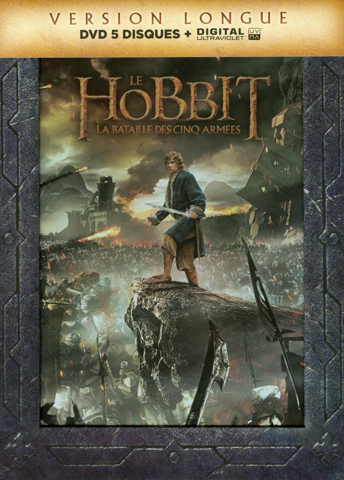 Le Hobbit 3 - La bataille des cinq armées (2014) Version Longue, 5 DVD
